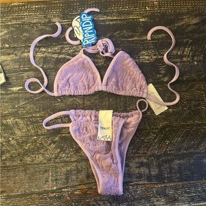 Ripndip Purple Bikini Set